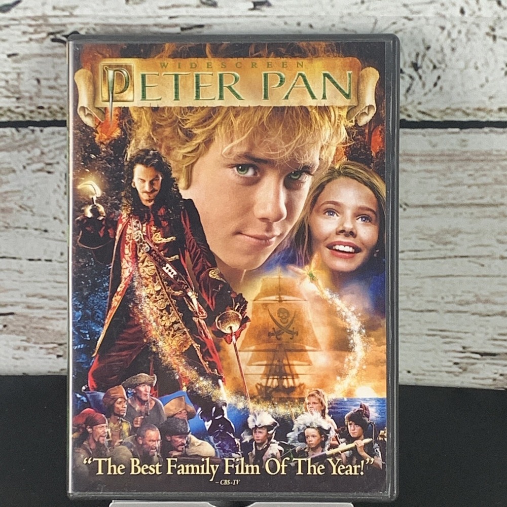 Peter Pan (DVD, 2004, Widescreen Edition) Family Film Adventure Movie